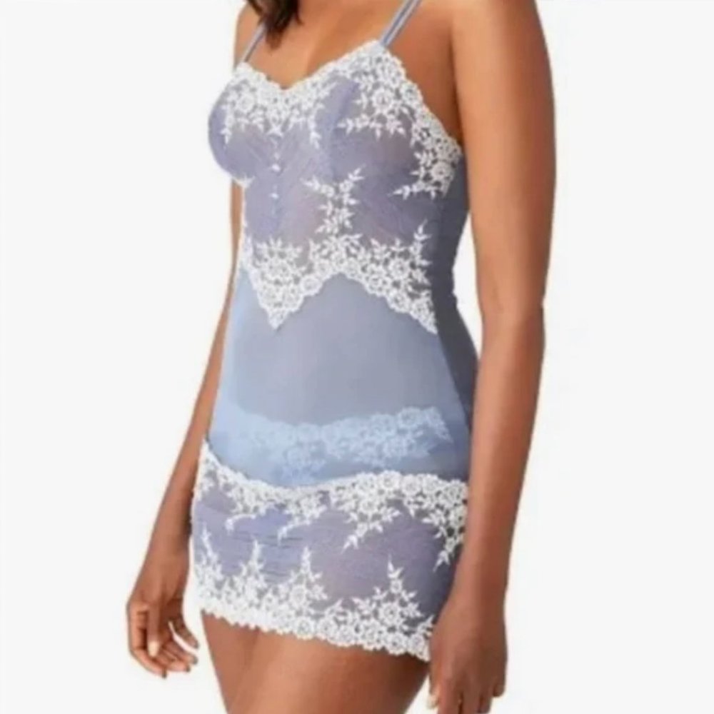 Wacoal Embrace Lace Chemise Slip Dress Medium